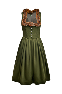 Jagd-Dirndl mit Rotfuchsband