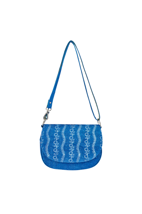 Blaudruck-Tasche