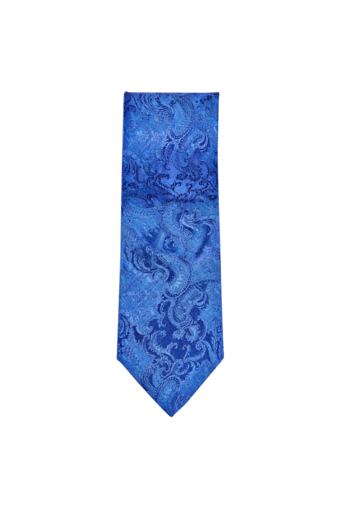 Blaudruck-Krawatte